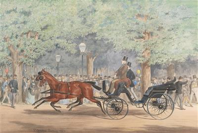 Anton Zampis - Disegni e stampe fino al 1900, acquarelli e miniature