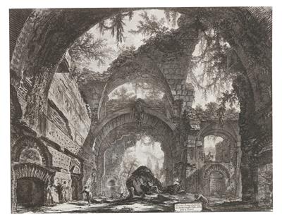 Giovanni Battista Piranesi - Meisterzeichnungen und Druckgraphik bis 1900, Aquarelle, Miniaturen