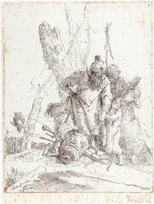 Giovanni Battista Tiepolo - Master Drawings, Prints before 1900, Watercolours, Miniatures