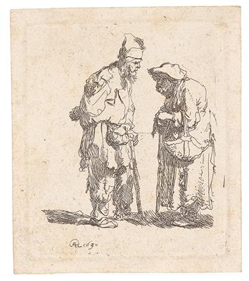 Rembrandt Harmensz van Rijn - Meisterzeichnungen und Druckgraphik bis 1900, Aquarelle, Miniaturen