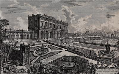 Giovanni Battista Piranesi - Disegni e stampe fino al 1900, acquarelli e miniature