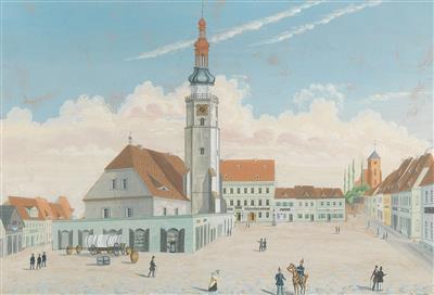 R. Grundt, um 1840 - Meisterzeichnungen und Druckgraphik bis 1900, Aquarelle, Miniaturen