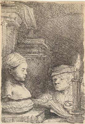 Rembrandt Harmensz van Rijn - Disegni e stampe fino al 1900, acquarelli e miniature