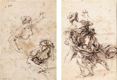Filippo Falciatore - Master Drawings, Prints before 1900, Watercolours, Miniatures