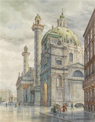 Friedrich Frank - Master Drawings, Prints before 1900, Watercolours, Miniatures