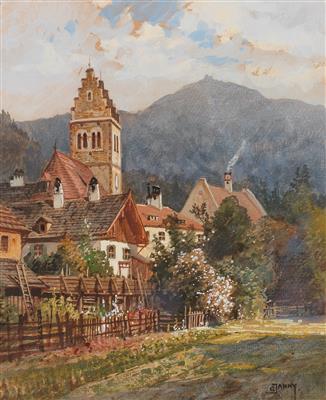 Georg Janny - Disegni e stampe fino al 1900, acquarelli e miniature