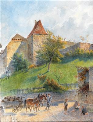 Moritz Ledeli - Mistrovské kresby, Tisky do roku 1900, Akvarely a miniatury