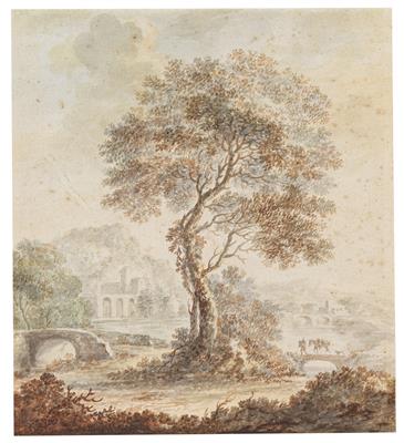 English school, Richard Wilson circle of - Disegni e stampe fino al 1900, acquarelli e miniature