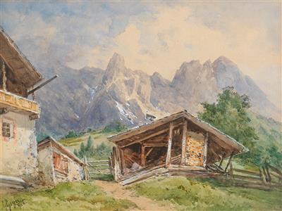 Georg Geyer - Mistrovské kresby, Tisky do roku 1900, Akvarely a miniatury