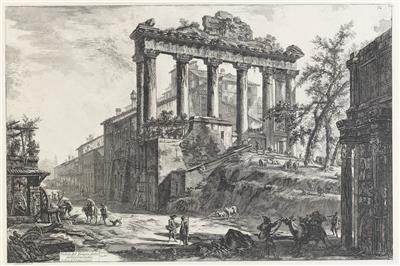 Giovanni Battista Piranesi - Disegni e stampe fino al 1900, acquarelli e miniature