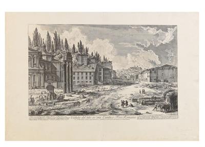 Giovanni Battista Piranesi - Disegni e stampe fino al 1900, acquarelli e miniature