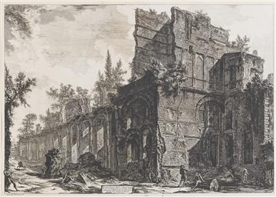 Giovanni Battista Piranesi - Disegni e stampe fino al 1900, acquarelli e miniature