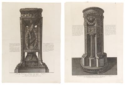 Giovanni Battista Piranesi - Mistrovské kresby, Tisky do roku 1900, Akvarely a miniatury