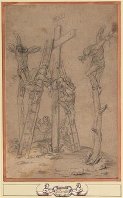 Jacopo Tintoretto Umkreis/Circle - Meisterzeichnungen und Druckgraphik bis 1900, Aquarelle, Miniaturen