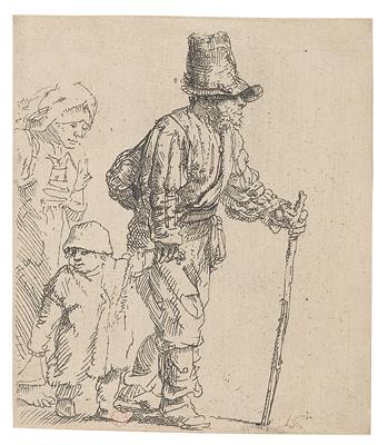 Rembrandt Harmensz van Rijn - Meisterzeichnungen und Druckgraphik bis 1900, Aquarelle, Miniaturen