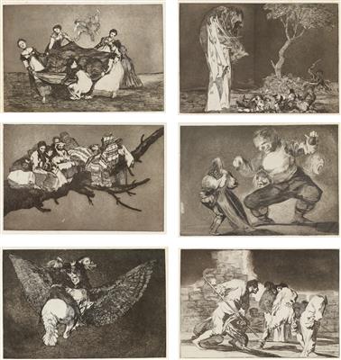 Francisco Goya y Lucientes - Meisterzeichnungen und Druckgraphik bis 1900, Aquarelle, Miniaturen