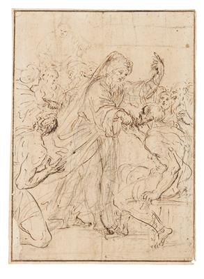 Giacinto Calandrucci, attributed to, - Disegni e stampe fino al 1900, acquarelli e miniature