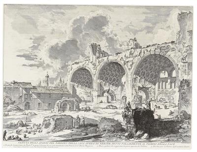 Giovanni Battista Piranesi - Disegni e stampe fino al 1900, acquarelli e miniature