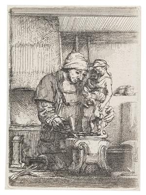 Rembrandt Harmensz van Rijn - Master Drawings, Prints before 1900, Watercolours, Miniatures