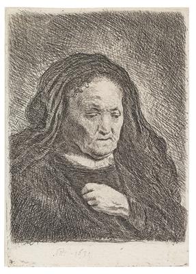 Rembrandt Harmensz van Rijn - Disegni e stampe fino al 1900, acquarelli e miniature