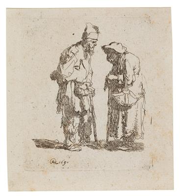 Rembrandt Harmensz van Rijn - Meisterzeichnungen und Druckgraphik bis 1900, Aquarelle, Miniaturen