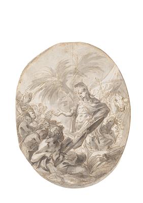 Gregorio Guglielmi, attributed to, - Disegni e stampe fino al 1900, acquarelli e miniature