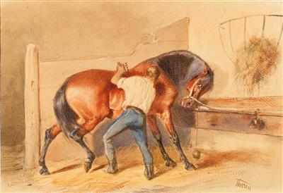 Otto von Thoren - Mistrovské kresby, Tisky do roku 1900, Akvarely a miniatury