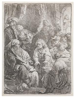 Rembrandt Harmensz van Rijn - Meisterzeichnungen und Druckgraphik bis 1900, Aquarelle, Miniaturen