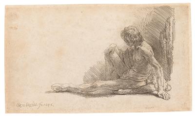 Rembrandt Harmensz van Rijn - Disegni e stampe fino al 1900, acquarelli e miniature