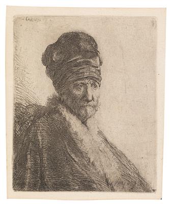 Rembrandt Harmensz van Rijn - Meisterzeichnungen und Druckgraphik bis 1900, Aquarelle, Miniaturen