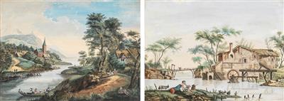 German/Netherlandish, late 18th century - Disegni e stampe fino al 1900, acquarelli e miniature