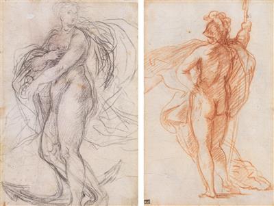 Francesco Furini attributed to - Master Drawings, Prints before 1900, Watercolours, Miniatures