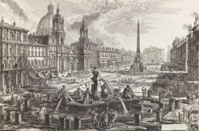 Giovanni Battista Piranesi - Disegni e stampe fino al 1900, acquarelli e miniature