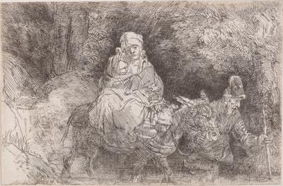 Rembrandt Harmensz van Rijn - Meisterzeichnungen und Druckgraphik bis 1900