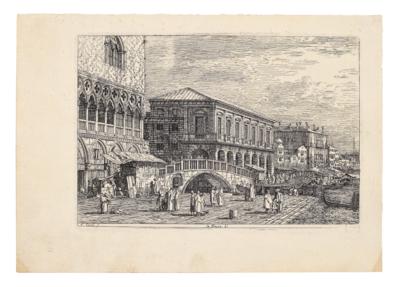 Giovanni Antonio Canal, called il Canaletto - Disegni e stampe d'autore fino al 1900