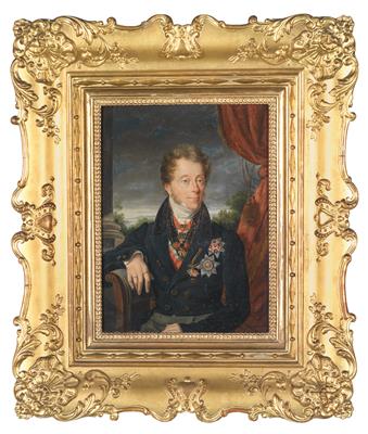 Friedrich Johann Gottlieb Lieder  (Potsdam 1780-1859 Pest) -Franz Anton Graf von Kolowrat-Liebsteinsky, - Imperial Court Memorabilia and Historical Objects