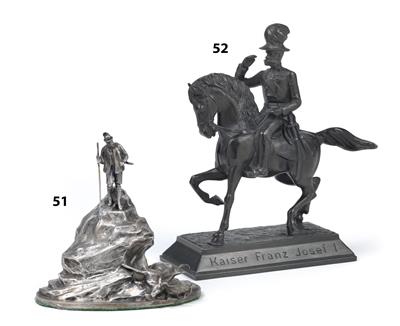 Kaiser Franz Joseph I. von Österreich - Statuette, - Kaiserhaus und Historika