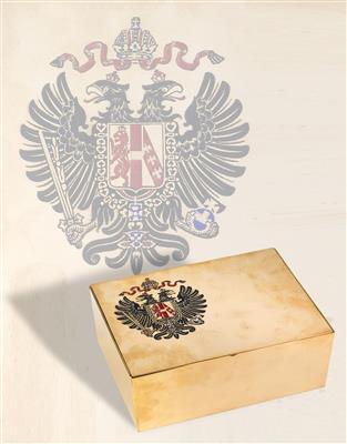 Imperial Austrian Court – cigar case, - Casa Imperiale e oggetti d'epoca