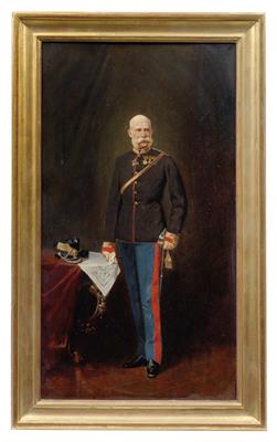 Heinrich Gottfried Wilda (Vienna 1862-1922) - Emperor Franz Joseph I of Austria, - Imperial Court Memorabilia and Historical Objects