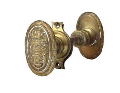 Hermesvilla – door knob, - Imperial Court Memorabilia and Historical Objects