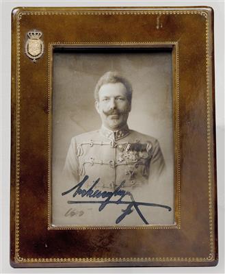 Hoch- und Deutschmeister Erzherzog Eugen - Geschenkphoto mit eigenhändiger Unterschrift, - Kaiserhaus und Historika