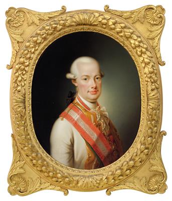 Kaiser Leopold II. und seine Gemahlin Maria Ludovica, - Kaiserhaus und Historika