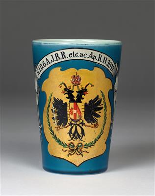 Emperor Charles I of Austria - a foot-washing beaker 1917, - Casa Imperiale e oggetti d'epoca