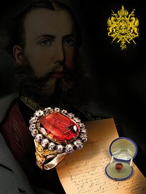 Emperor Maximilian of Mexico - Rekvizity z císařského dvora
