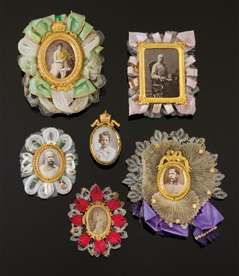 Imperial Austrian Court - a mixed lot of wrappers of court ball sweets, - Imperial Court Memorabilia and Historical Objects