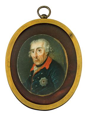 King Frederick II of Prussia (the Great), - Rekvizity z císařského dvora