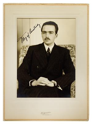 Crown Prince Otto of Austria, - Imperial Court Memorabilia and Historical Objects