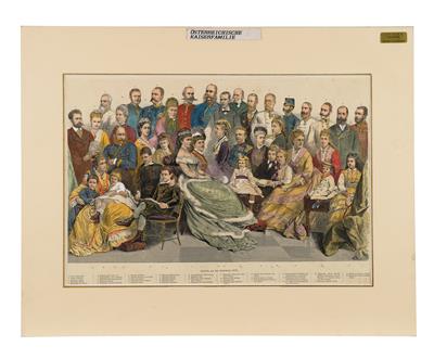 The Austrian Imperial Family (1879), - Casa Imperiale e oggetti d'epoca