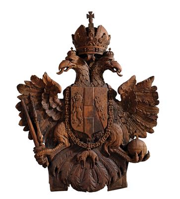 Imperial Austrian double eagle, - Imperial Court Memorabilia and Historical Objects