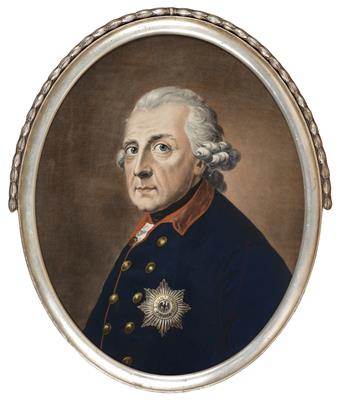 King Frederick II of Prussia (the Great), - Rekvizity z císařského dvora